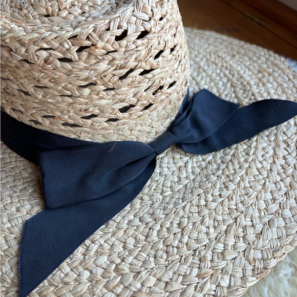 Vintage Straw Sun Hat - Picture 3 of 5